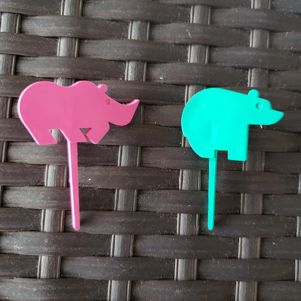 NWT Tupperware Animal Candle Holders